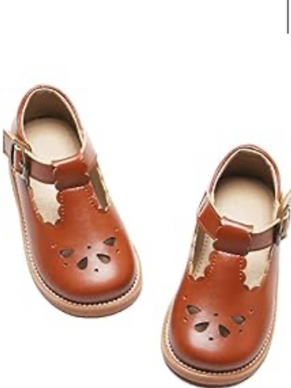 Toddler brown Mary Jane’s